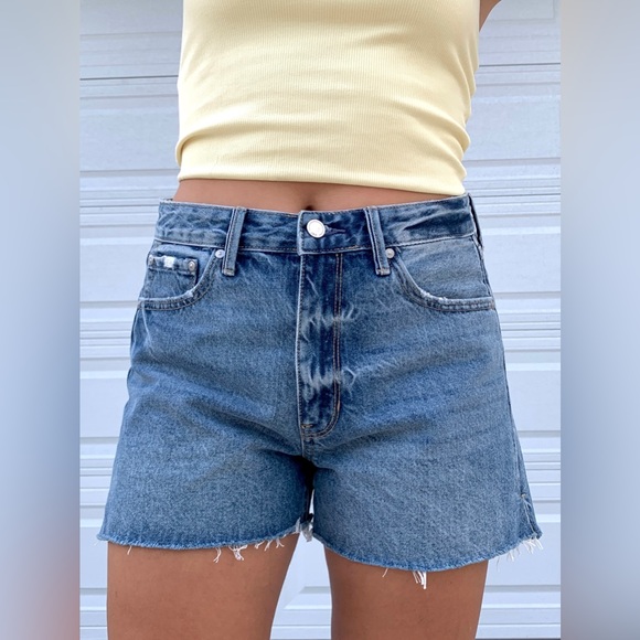 Vintage A-Line Shorts - Medium Wash - Picture 6 of 12